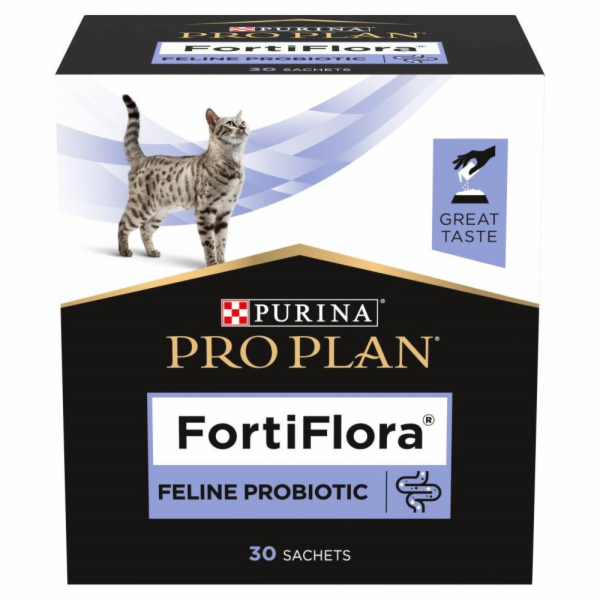PURINA Pro Plan FortiFlora - doplněk pro Vaši kočku - 30 ...
