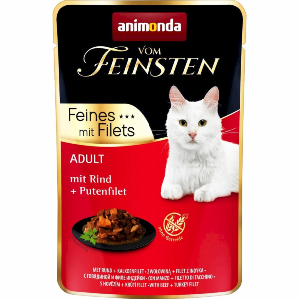 ANIMONDA vom Feinsten Hovězí krůtí filet - mokré krmivo p...