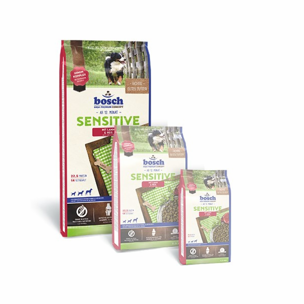 BOSCH Sensitive Lamb&Rice - suché krmivo pro psy - 15 kg