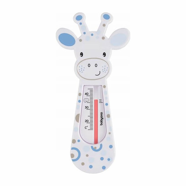 BabyOno žirafí koupelový teploměr White Babyono