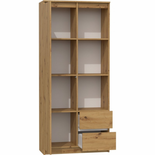 Topeshop RS-80 BILY ART knihovna