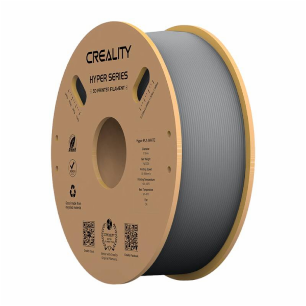 Hyper PLA Filament Grey, 3D kazeta