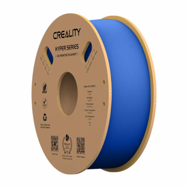 Hyper PLA Filament Blue, 3D kazeta