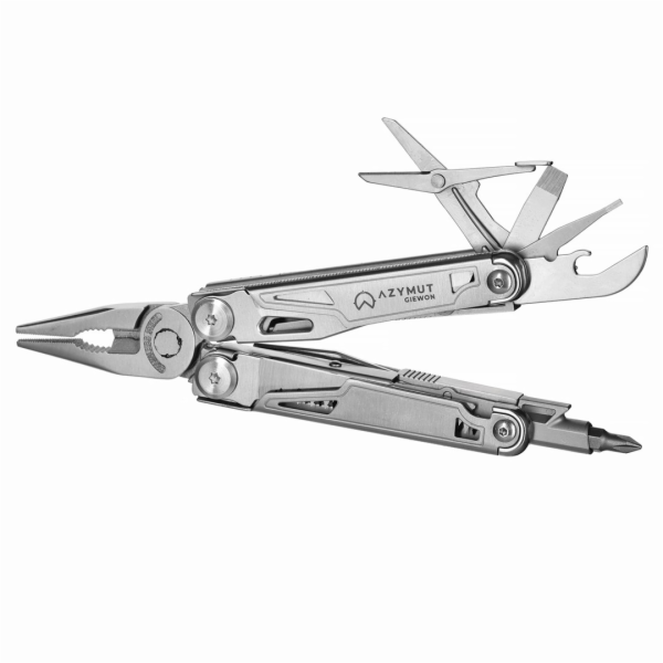 Multitool AZYMUT Giewon - 14 nástrojů + pouzdro na opasek...