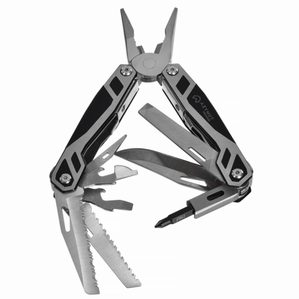 Multitool AZYMUT Trohon - 12 nástrojů + 8 bitů + pouzdro ...