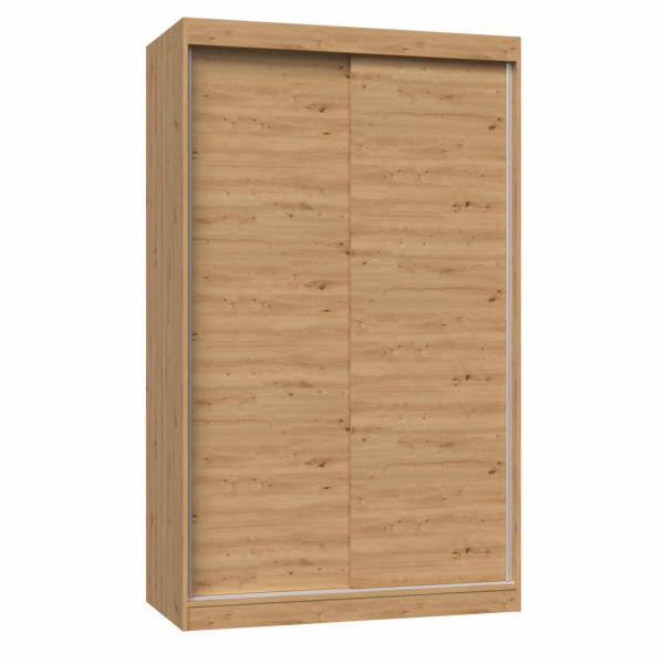 Topeshop IGA 120 ART B KPL šatní skříň do ložnice 7 polic...