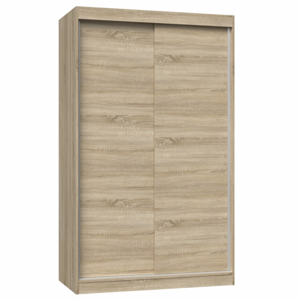 Topeshop IGA 120 SON B KPL ložnice šatní skříň 7 polic 2 ...