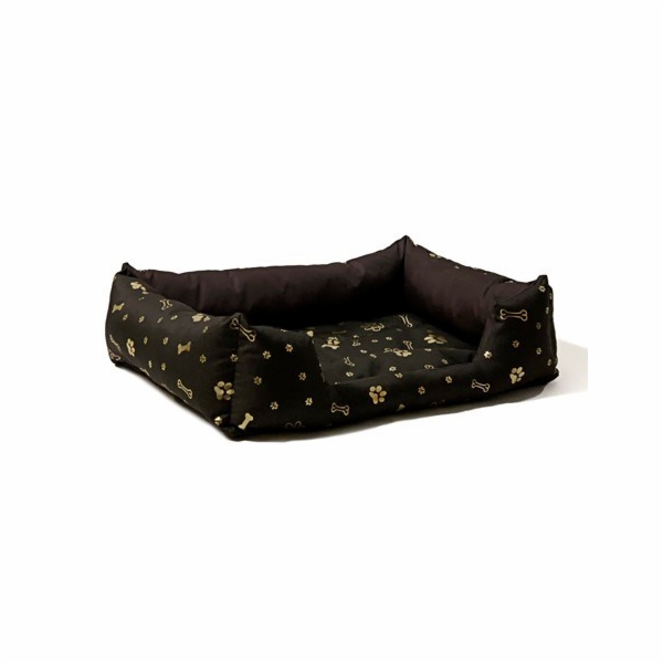 GO GIFT Pelíšek pro psa L - hnědý - 65x45x15 cm