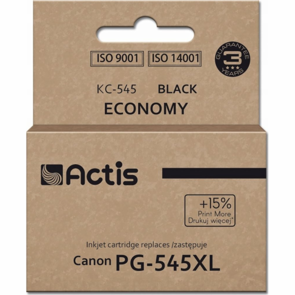 Inkoustová kazeta Actis KC-545 (náhrada za Canon PG-545XL...