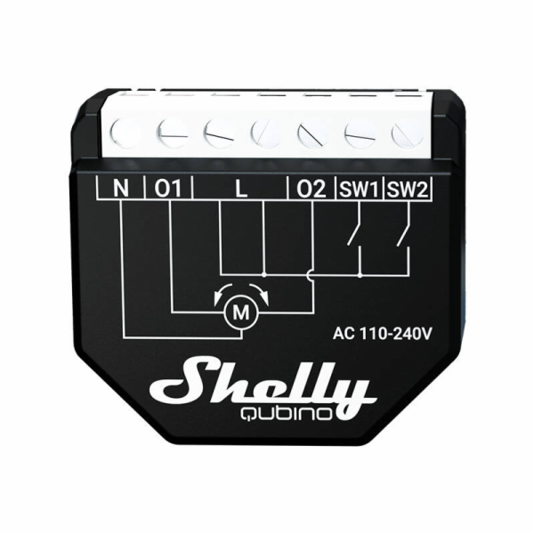 Shelly Qubino vlnová závěrka, relé