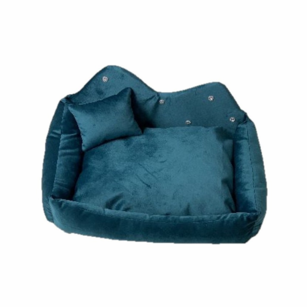 GO GIFT Prince tyrkysový XL - pelíšek pro domácí mazlíčky...