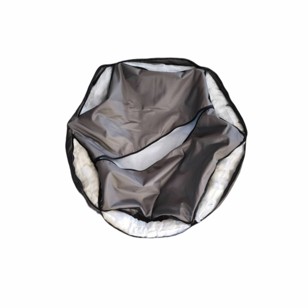 GO GIFT Hexagon šedý XL - pelíšek pro domácí mazlíčky - 7...