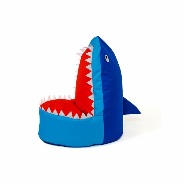 Sako taška do pytle Shark navy blue XXL 100 x 60 cm