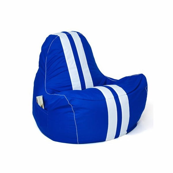 Ferrari chrpa bílá XXL 140 x 100 cm Taška Sako pouffe