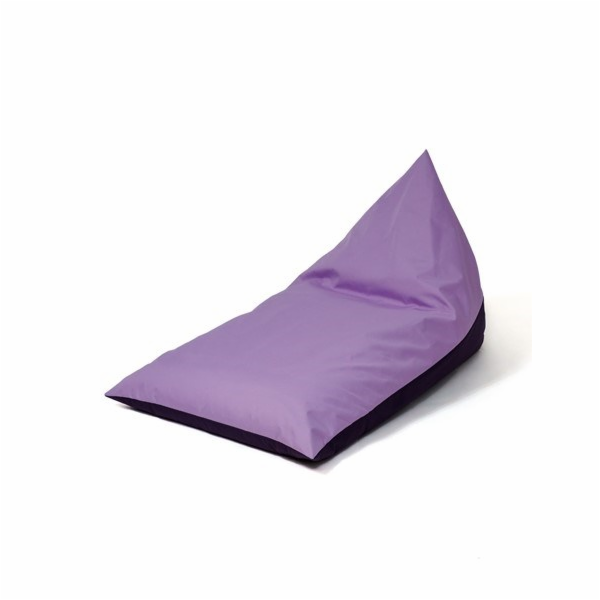 Sako sack pouffe Matrace fialovo-černá XXL 160 x 80 cm