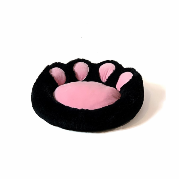 GO GIFT Pelíšek pro psa a kočku XXL - černo-růžový - 85x8...