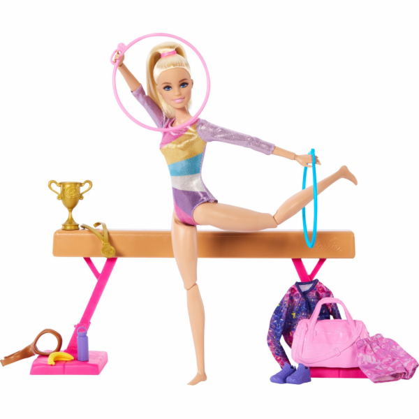Mattel Barbie Kariéra Osvěžující gymnastická hrací sada P...