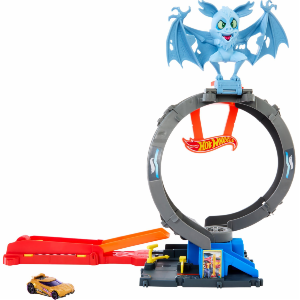 Hot Wheels City Nemesis Bat vs obchod s pneumatikami, záv...