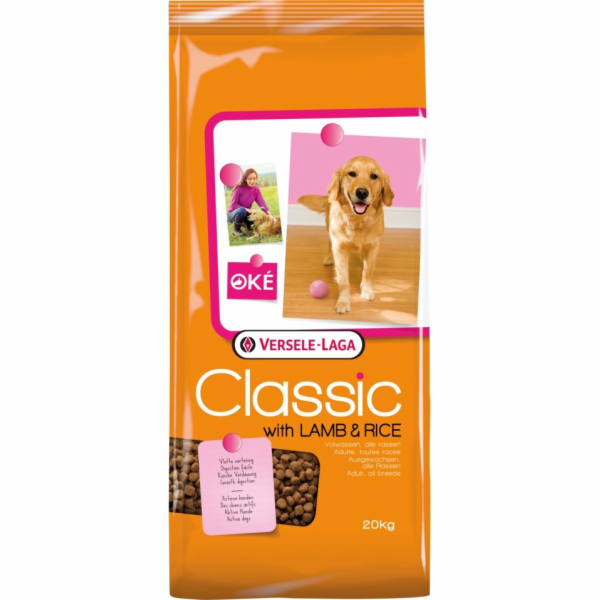 VERSELE-LAGA Classic Lamb & Rice - suché krmivo pro psy -...