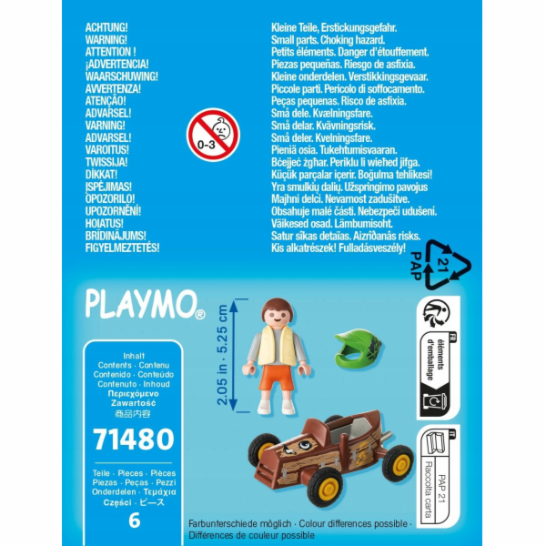 PLAYMOBIL 71480 specialPLUS dítě s motokárou, stavebnice