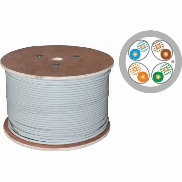 ALANTEC U/FTP kat.6A kabel Dca LSOH 4x2x23AWG 500m