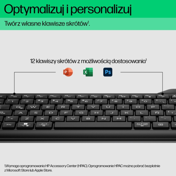 Klávesnice Bluetooth pro více zařízení HP 460