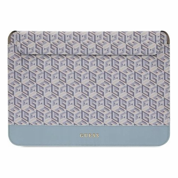 Guess PU G Cube Computer Sleeve 16" Blue Mimořádně stylov...