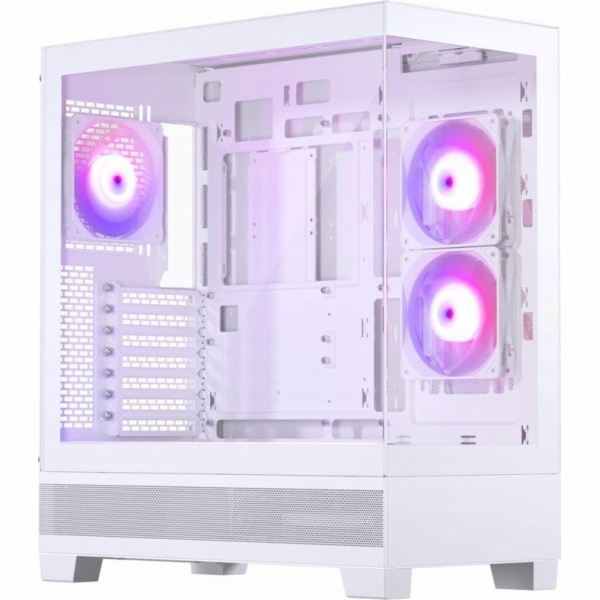 Okna z tvrzeného skla Phanteks XT View D-RGB - bílá