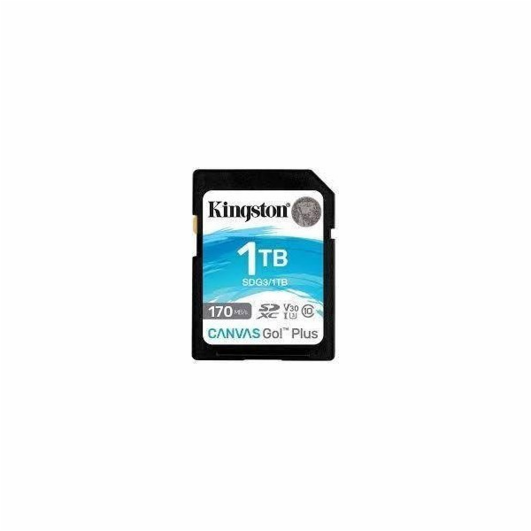 PAMĚŤ SDXC 1TB UHS-I/SDG3/1TB KINGSTON