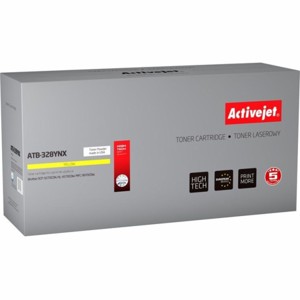 Activejet ATB-328YNX (náhrada za Brother TN-328Y; Supreme...