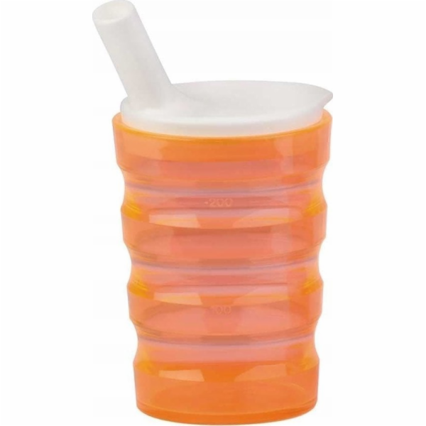 Hrnek pro tělesně postižené - bezpečný Orange