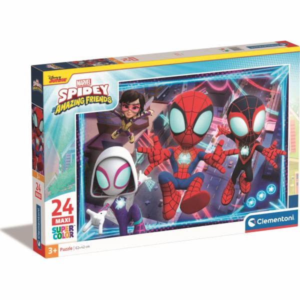 Delione Clementoni MAXI SPIDEY 28527, 62 cm x 42 cm