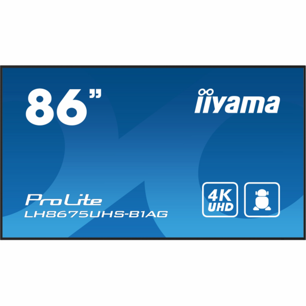 iiyama ProLite LH8675UHS-B1AG - 86" Třída úhlopříčky (85....