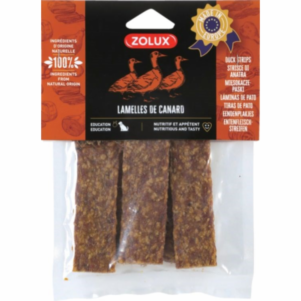 ZOLUX Duck strips - pamlsek pro psy - 100g