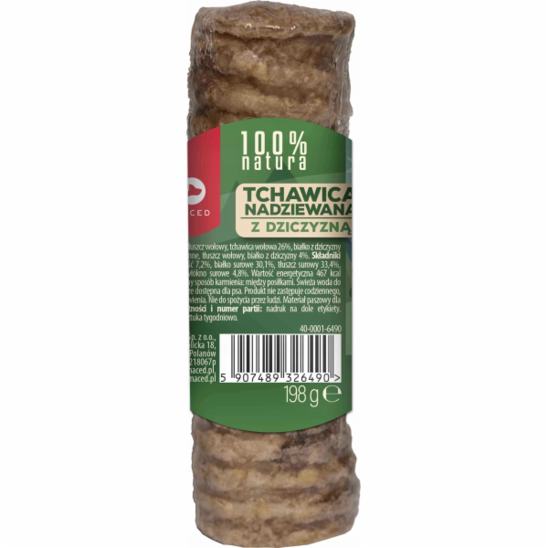 MACED Trachea stuffed with venison - žvýkačka pro psa - 120g