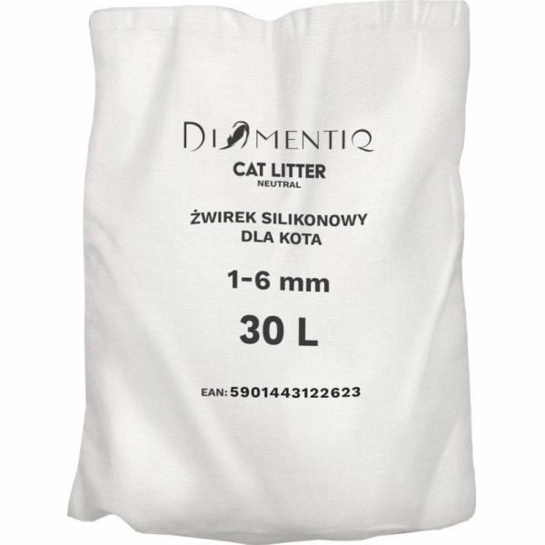 DIAMENTIQ Neutral  - Stelivo pro kočky - 30 l