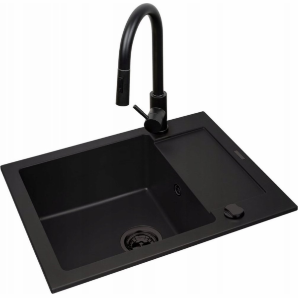 Sada - dřez PYRAMIS MIDO (62x50) 1B 1D + Vodovodní bateri...