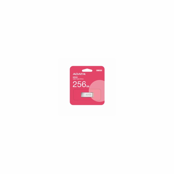 ADATA Flash Disk 256GB UR350, USB 3.2, stříbrno-hnědá