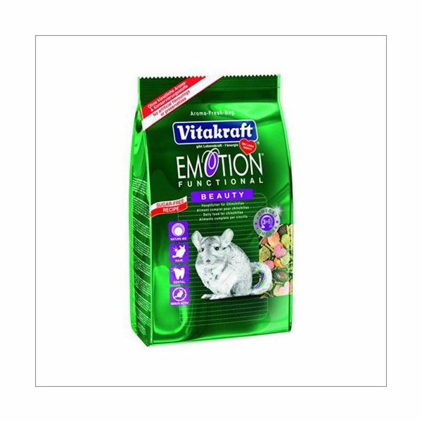 VITAKRAFT EMOTION BEAUTY - suché krmivo pro činčily - 600 g