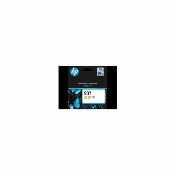 HP 937e EvoMore Yellow Original Ink Cartridge (1,650 pages)
