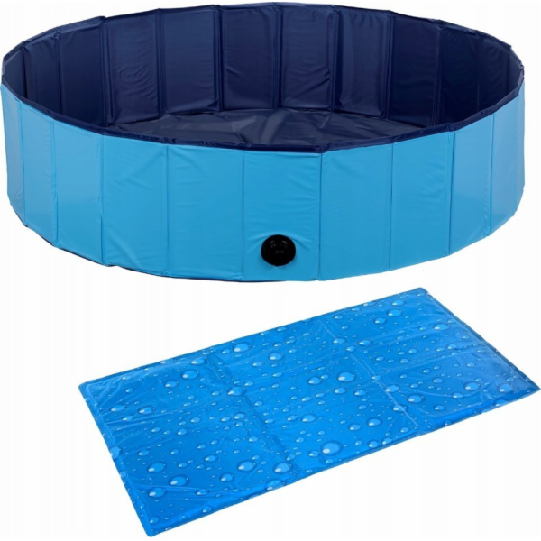 DIAMENTIQ Skládací bazén pro psy - 120x30cm