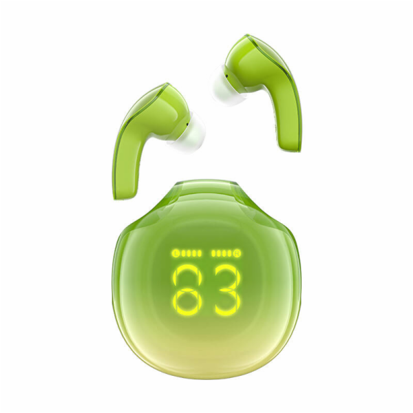 Sluchátka TWS Acefast T9, Bluetooth 5.3, IPX4 (avokádově ...