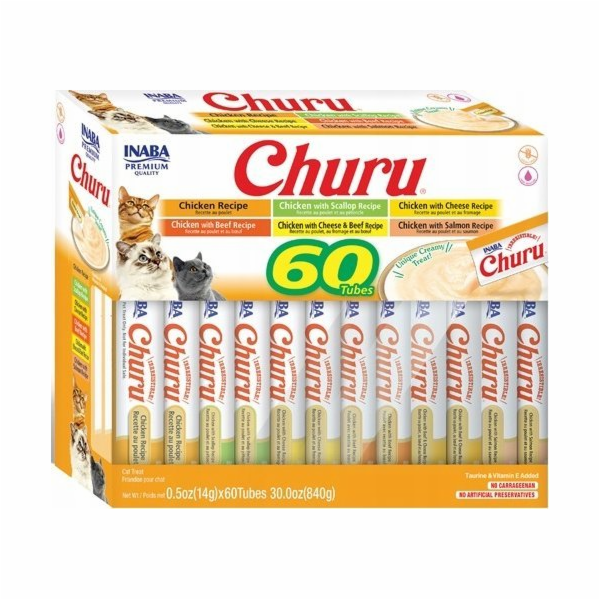 INABA Churu Variety box Chicken - pamlsek pro kočky - 60 ...