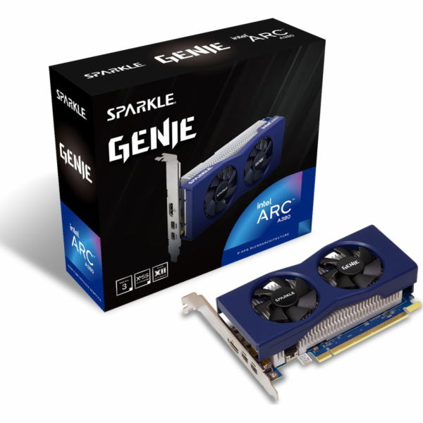 Sparkle Grafická karta Intel Arc A380 GENIE, 6GB GDDR