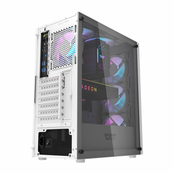 Počítačová skříň Darkflash DK352 Mesh (bílá)