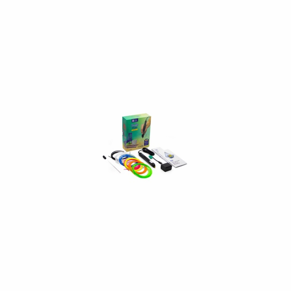 3Doodler 3D pero FLOW + 8 PLA náplní a 3D šablona