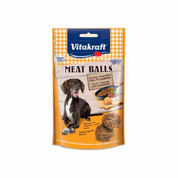 VITAKRAFT Meat Balls - pamlsek pro psa - 80 g