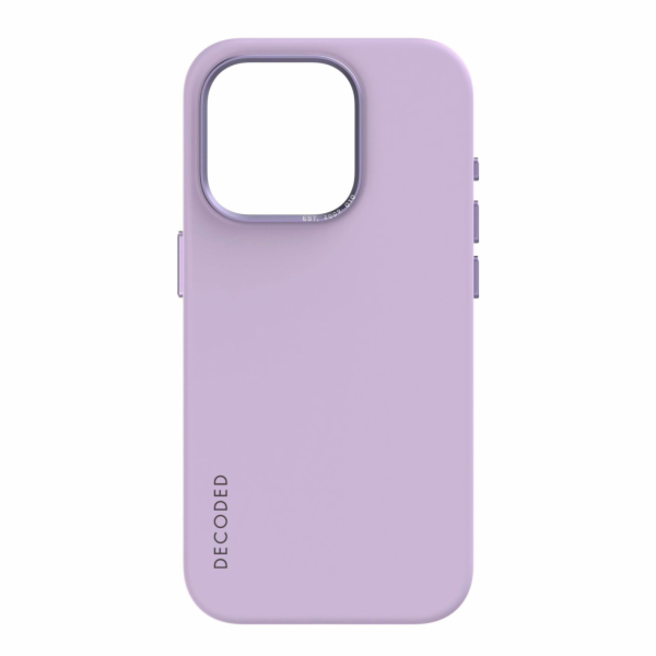 Decoded AntiMicrobial Silicone Backcover iP 15 Pro Max La...