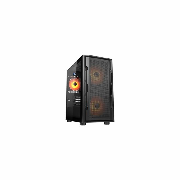 COUGAR PC skříň UNIFACE RGB Black Mini Tower Mesh Front P...