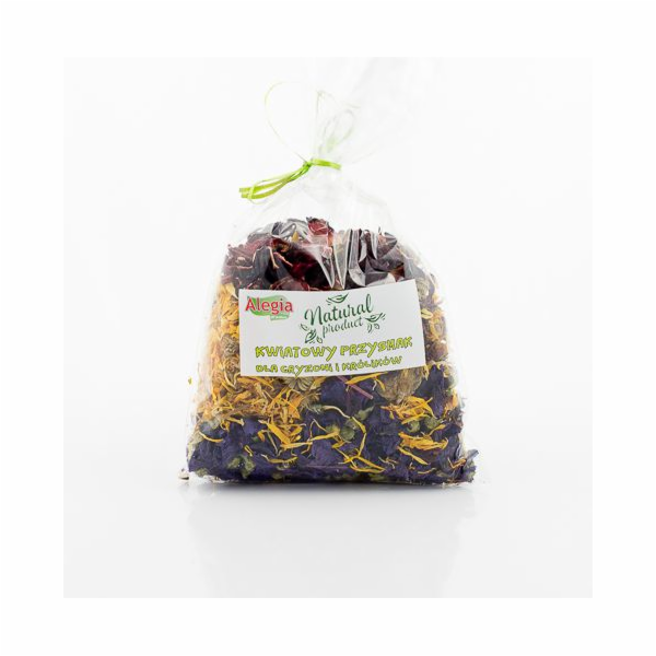 ALEGIA Floral treat - lahůdka pro hlodavce a králíky - 50g